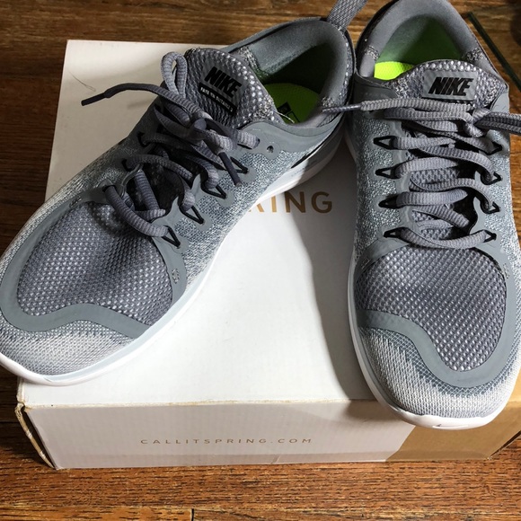 Nike Shoes - Nike free rn distance 2 gray sneakers